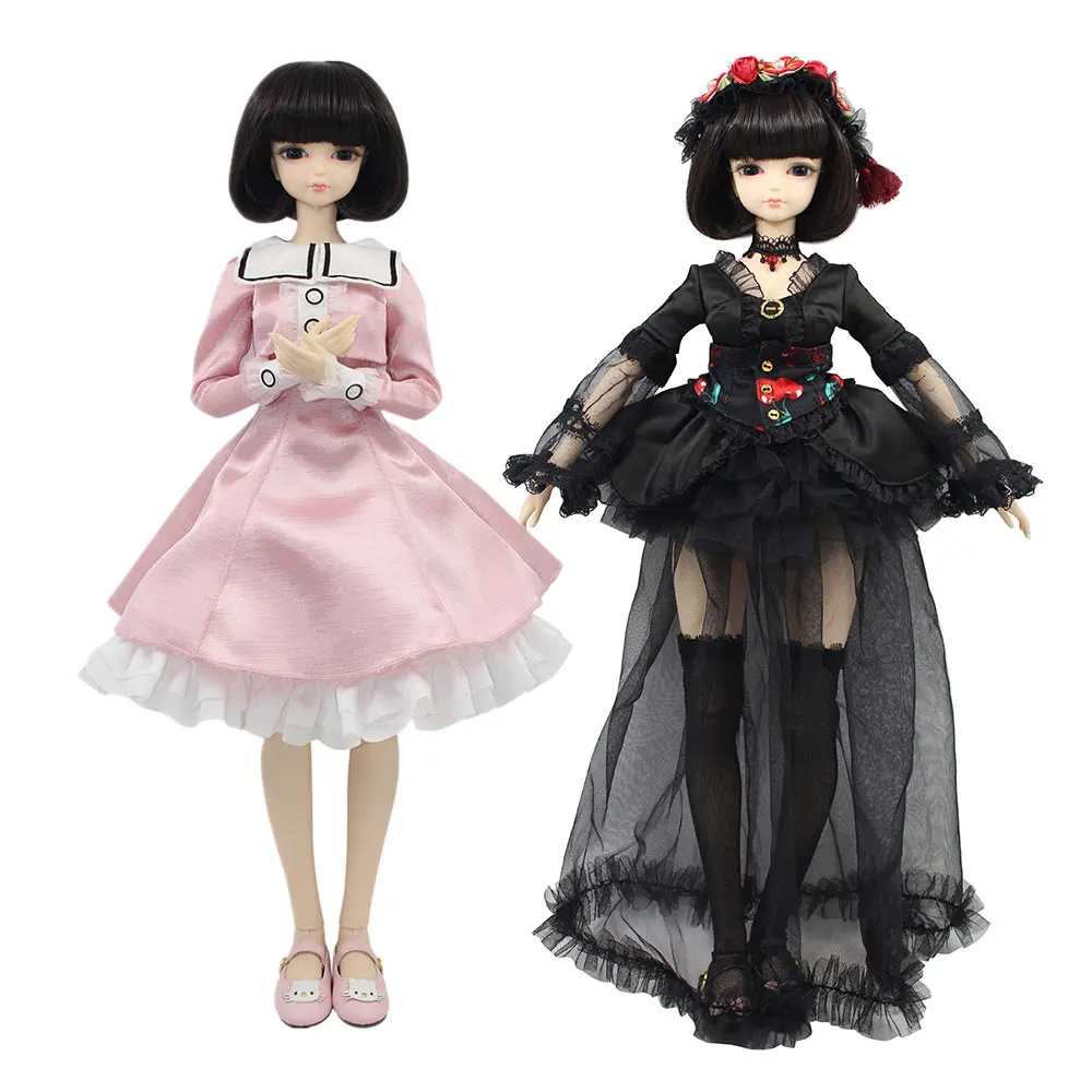Fortune days BJD 1/4 45 см с/без одежды обувь леггинсы короткие черные волосы SD|fortune days|bjd