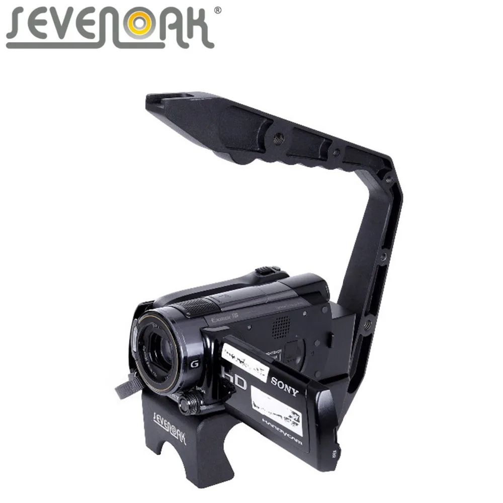 

Sevenoak SK-VH03 Handle Video Action Handle Holder Bracket System for Gopro Canon Nikon Sony Camera Mini Camcorders