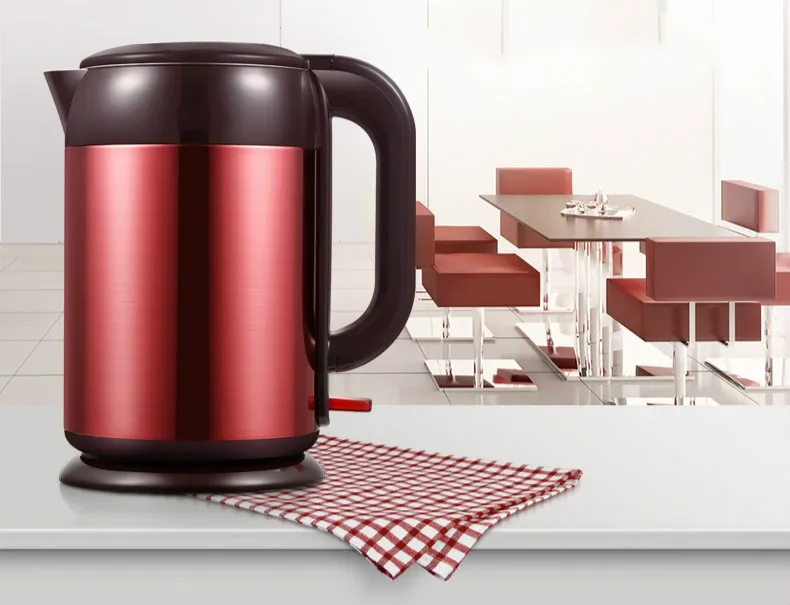Electric heating kettle household 304 stainless steel automatic double defense Safety Auto-Off Function Electric heating kettle household 304 stainless steel automatic double defense Safety Auto-Off Function