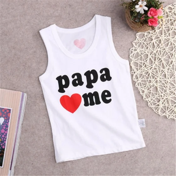 2017-New-Style-Love-T-Boys-Girls-T-shirt-Baby-Clothing-Little-Boy-Girl-Summer-Shirt