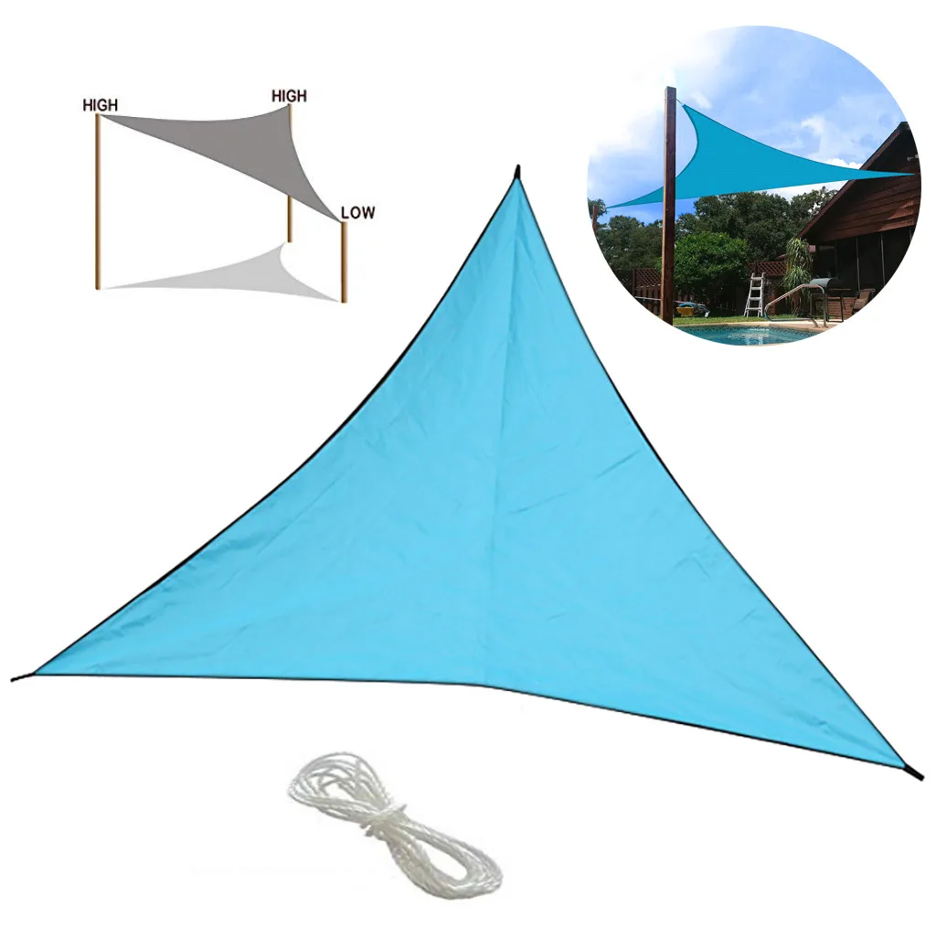 

Sun Shade Sunscreen Rainproof Sail Water Canopy Patio Awning Garden Cover UV Sun Shelter Rainproof Protection cloth #13/6