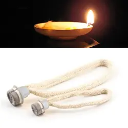 Свечные фитили предварительно смоченный для домашнего использования свеча фитиль свечные фитили хлопковый сердечник вощеный для