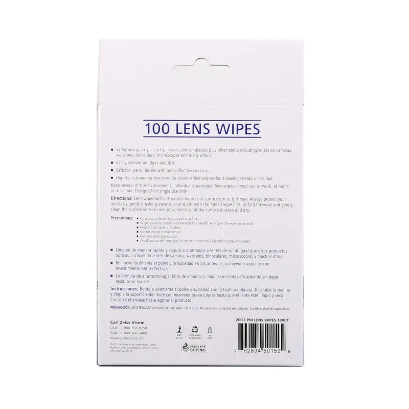 Generic 100 Counts Zeiss MultiPurpose Lens Cleaner Wipe Glasses Jumia Nigeria