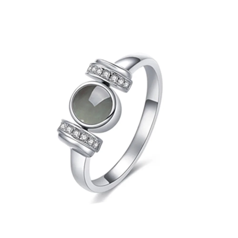 SG новейшая мода 100 языков я люблю тебя кольца из нержавеющей стали память любовь юбилей шикарное обручальное кольцо женские ювелирные изделия подарок