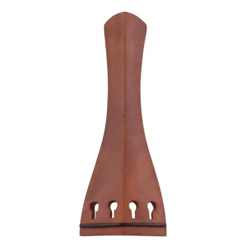 

4/4-3/4 Brown Jujube Wood Violin Fine Tuner Tailpiece Big with Tail Rope for Professional Violin Use Parts & Accessories