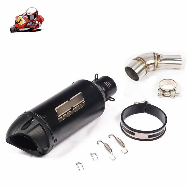 

Motorcycle Full Exhaust System Slip on For Yamaha R25 YZF-R3 Exhaust Muffler Pipe