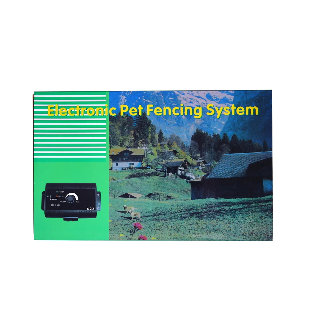 Radio Fence System Electronic In Ground Pet Fence Dog Training Collar