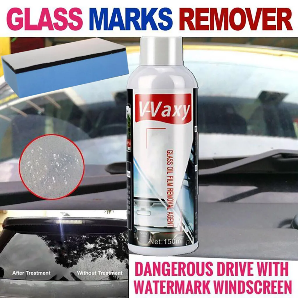 

150ML 9H Automotive Glass Coating Agent Rainproof Agent Glass Rain Mark Oil Film Remover Car Glass Coating High Quality 10.JUNE3