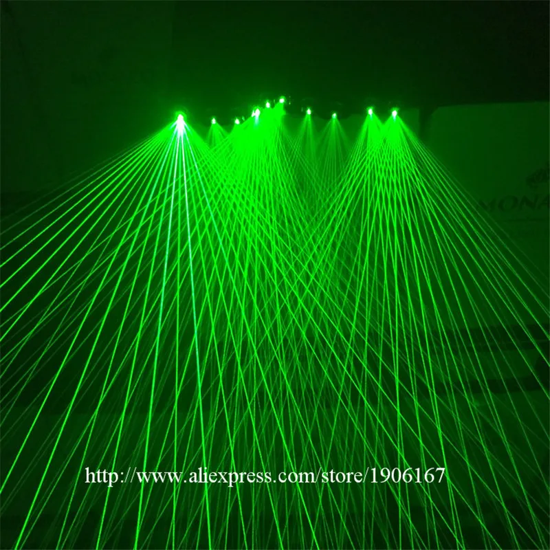 Green laserman show gloves06