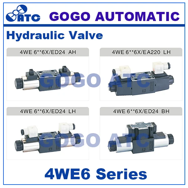 

24V DC High quality 4WE6G6X series Rexroth type oil valve 4WE6G60 4WE6G61 4WE6G62/EG24N9K4 hydraulic solenoid directional valves
