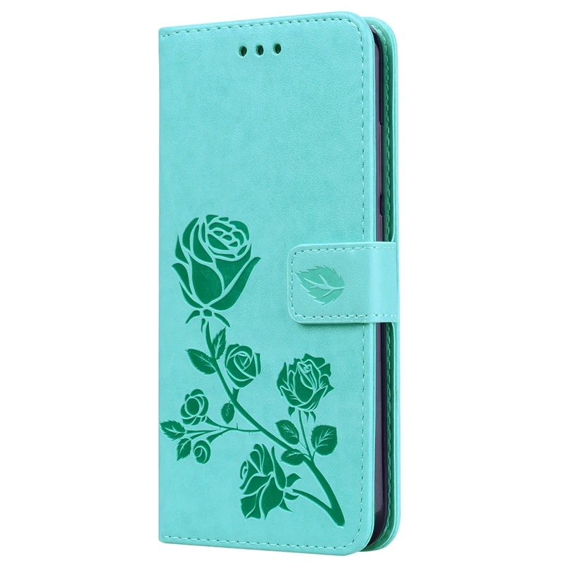 3D Embossing Flip Leather Case For Xiaomi Remdi Note 8 Pro Redmi 8A RedmiNOTE8 nOTE8 8 Pro Rose flower Cover coque xiaomi leather case