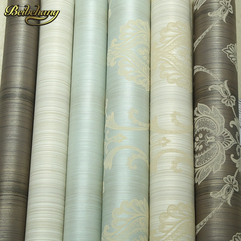 wall paper. Pune wallpaper European Damascus AB edition high environmental non-woven wallpaper wallpaper living room bedroom bac