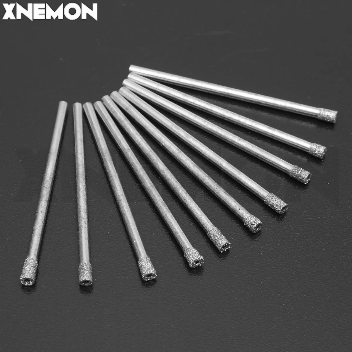 XNEMON 10 шт. 3 мм 1/8 &quotнабор сверл с алмазным покрытием сверла кольцевой пилой для