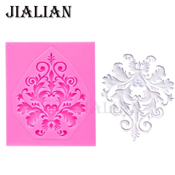 

Hollow Lace pattern Border silicone mold fondant mold cake decorating tools chocolate gumpaste mold clay/rubber T0990