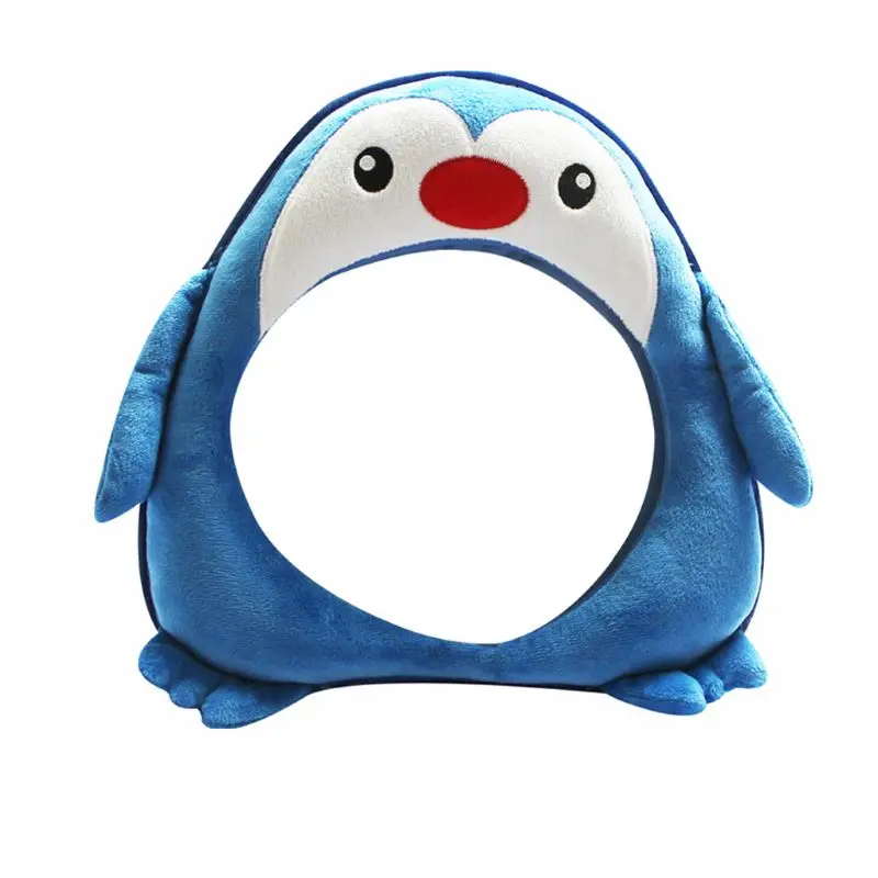 

1Pc Cute Penguin Baby Rear Facing Mirrors Safety Car Back Seat Easy View Mirror for Kids Toddler Rearview Mirror