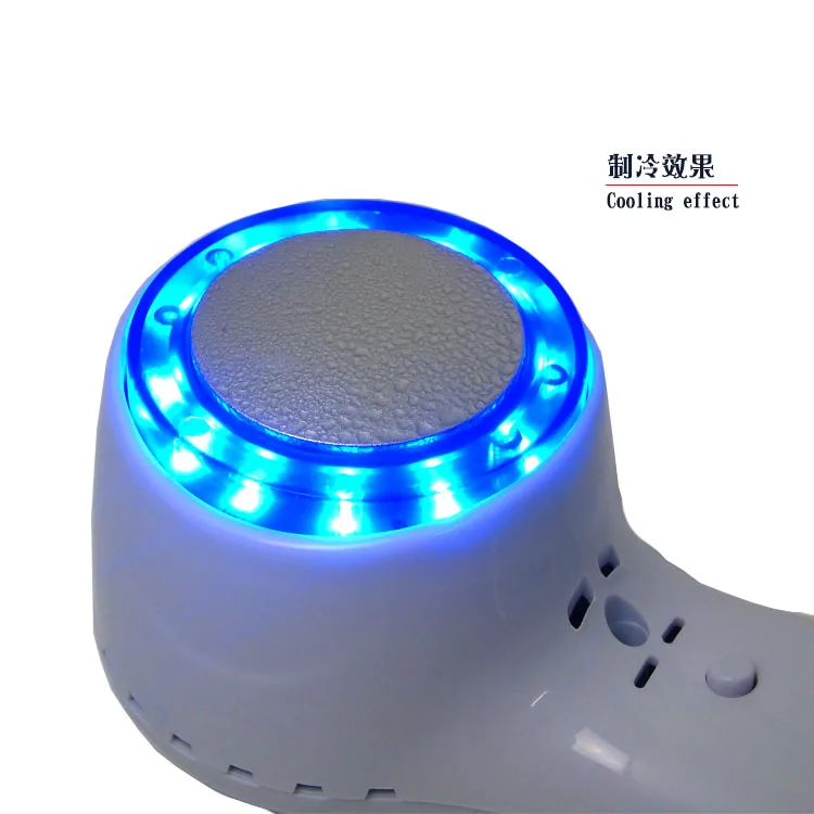Aparelho de Limpeza Facial Martelo Azul Gelo Fria Calmante Terapia Instrumento Equipamentos Beleza Luz 8 Aparelho de limpeza facial martelo azul gelo