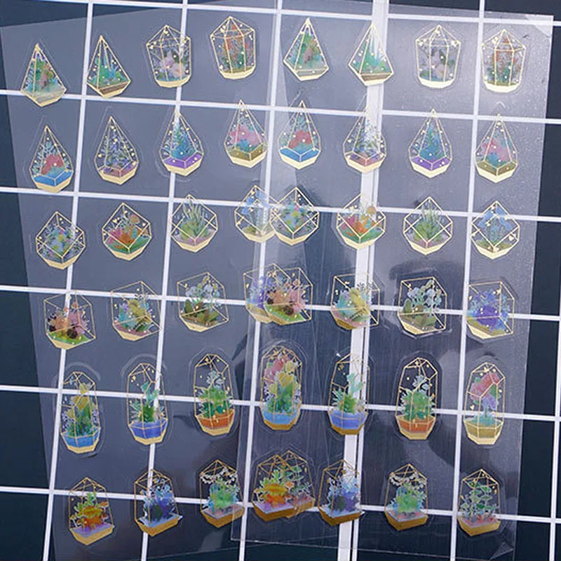 

5pc/lot High Quality Flower Style Transparent Material With Use Of Epoxy Mold Making Or Phone Case Tool Filling For DIY Jewelry