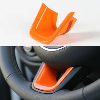 

For Jeep Renegade 2015-16 Car Styling Steering Wheel Interior Decor Sequins Frame Trim Cover Sticker 1pcs/set Chrome ABS