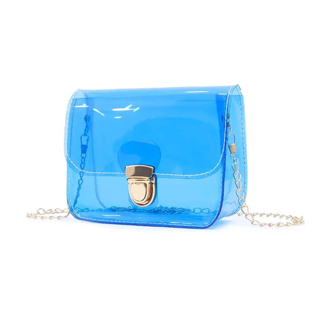 blue jelly purse