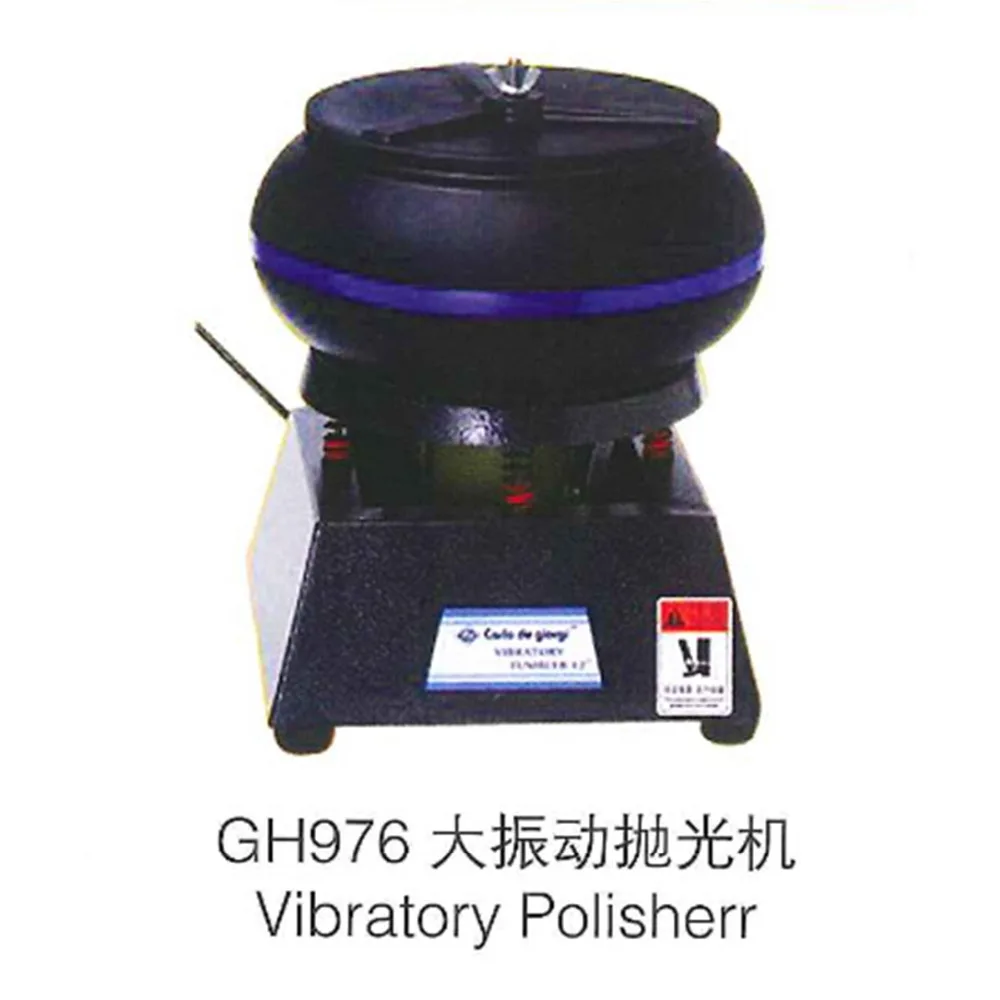 220V Large Vibratory Tumbler Polisher Vibrating Tumbler Super Polishing