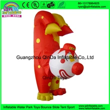 Hot Selling Inflatable Moving Cartoon Advertise Model Inflatable Walking Cartoon