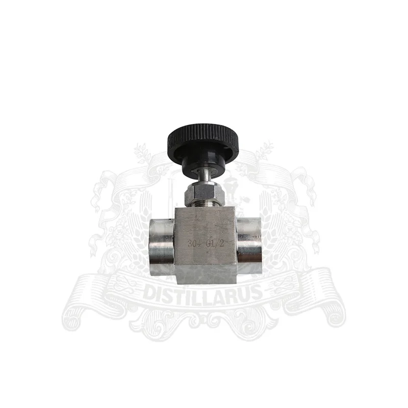 

1/2" (DN15) needle valve . Stainless steel 304 .