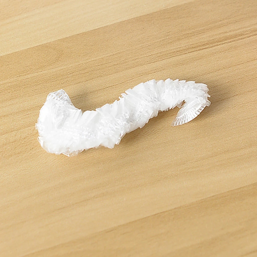 50Pcs Convenient and simple Elastic Waterproof Adults Shower Bathing Cap Disposable Spa Home Hair Hat