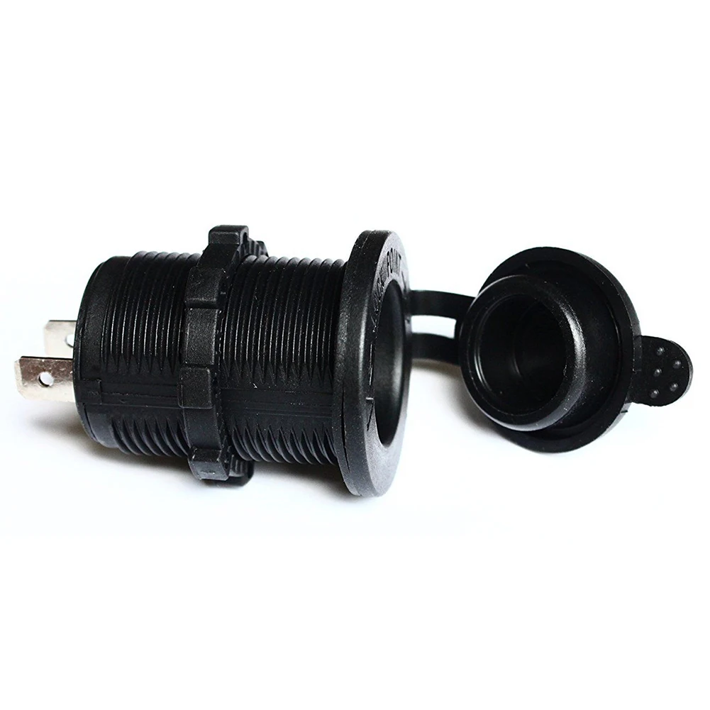 

12V/24V Car Boat 2.4A USB Charger Port Socket With Switch