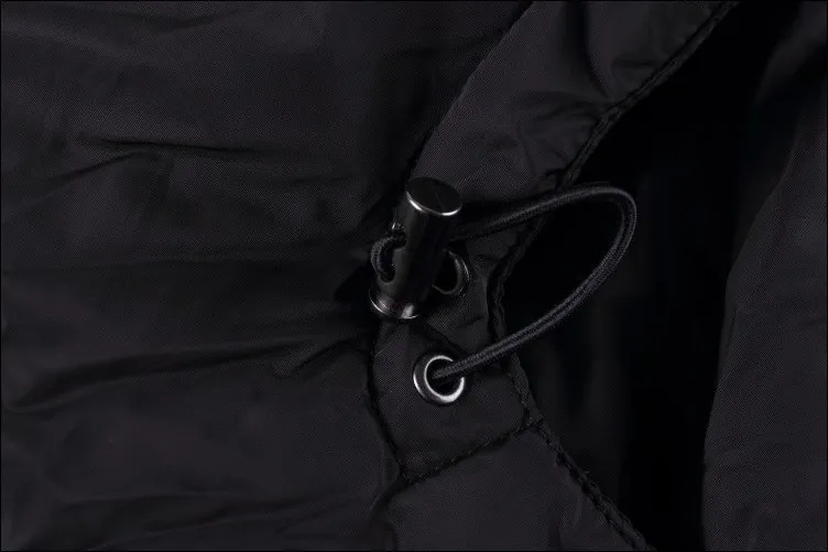 long down coat black 13