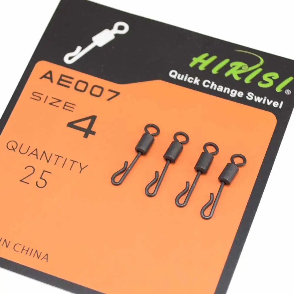 Carp Fishing Swivels Quick Change Stainless Steel for Carp Fishing