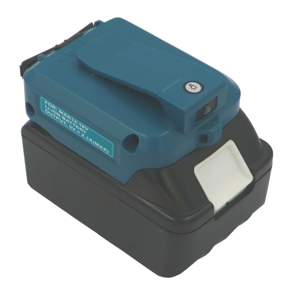 ADP05 для makita BL1430 BL1440 BL1830 BL1840 зарядка через usb адаптер конвертер инструменты батареи power Bank для зарядки телефона Ipad