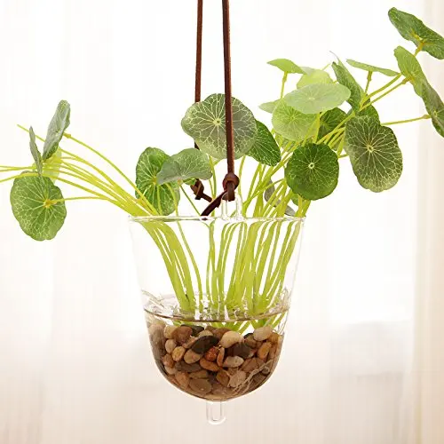 Mkono Hanging Gl Vase Transpa Hydroponic Plant Container Mkono Hanging Gl Vase Transpa Hydroponic Plant Container Terrarium Flower Pot For Garden Home Indoor Decoration