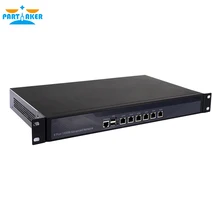 Partaker R9 B75 G2030 1U маршрутизатор 6 Intel 82583 в Gigabit Ethernet Поддержка серверного программного обеспечения 4 Гб ram 64 Гб SSD