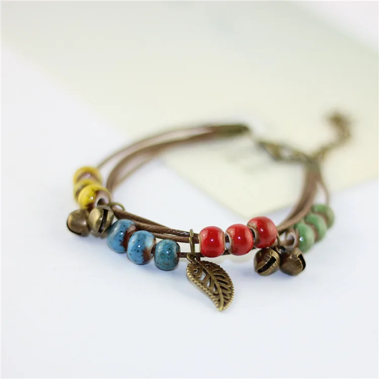 

Ceramic bracelet beads bracelet girl bracelets valentine's day gift