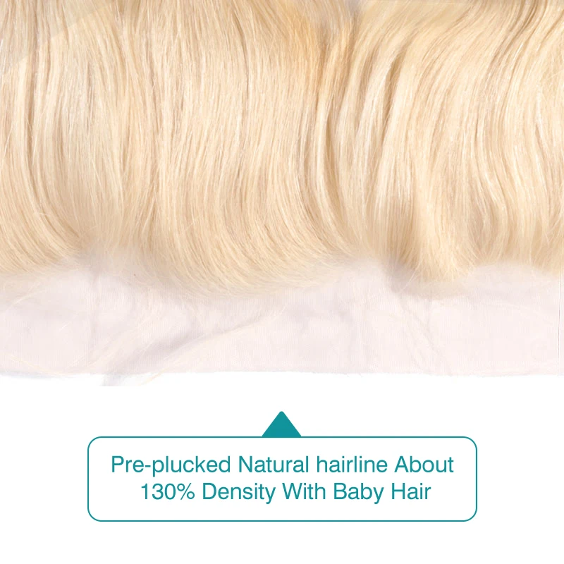 Али Фуми queen hair продукты кружева фронтальной чистый 613 Цвет 13x4 швейцарский шнурок