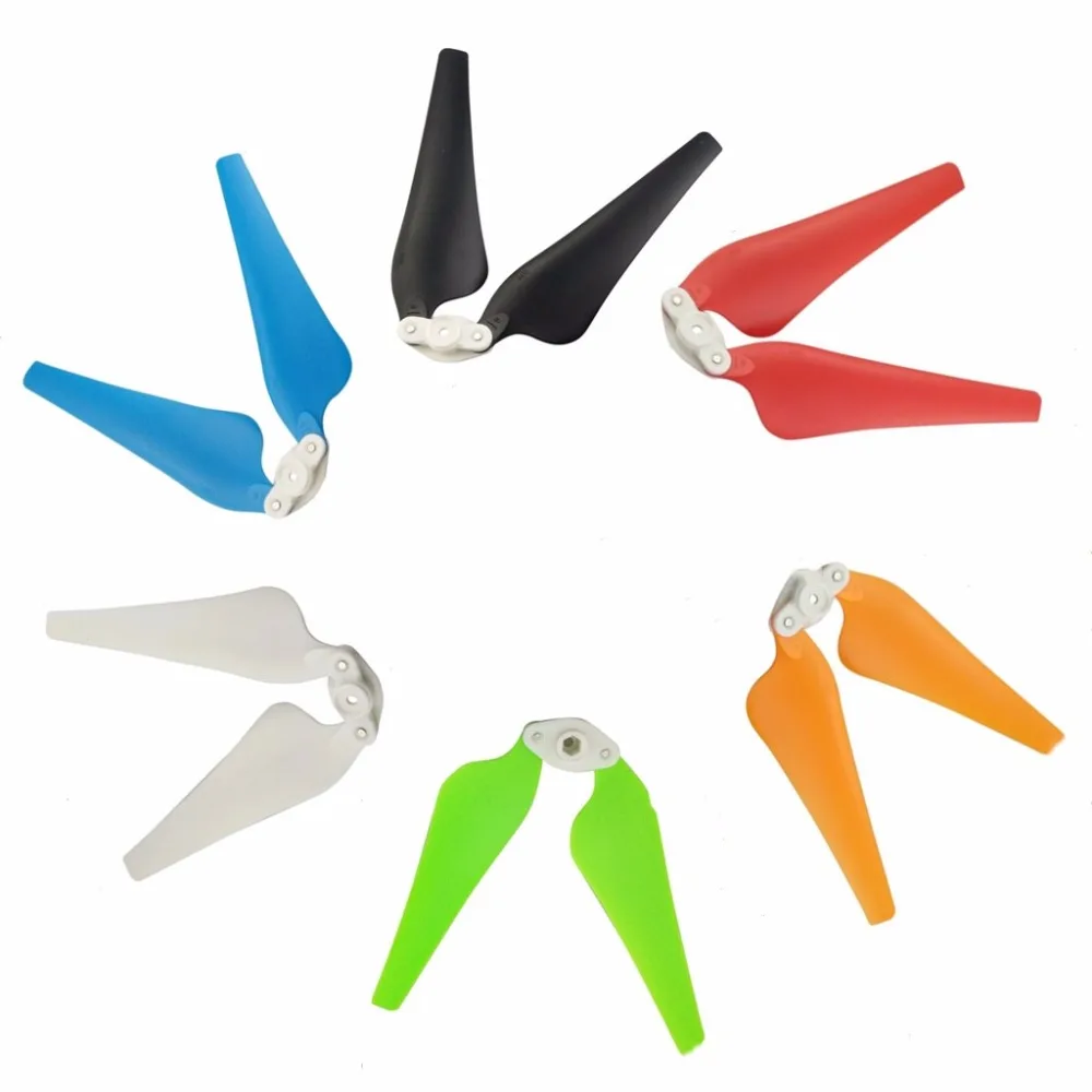 New Folding Propellers For HS100 S70W T35 HS100G MQ001 Aircraft Spare Parts Drone Upgraded Blades 6 Colors | Игрушки и хобби