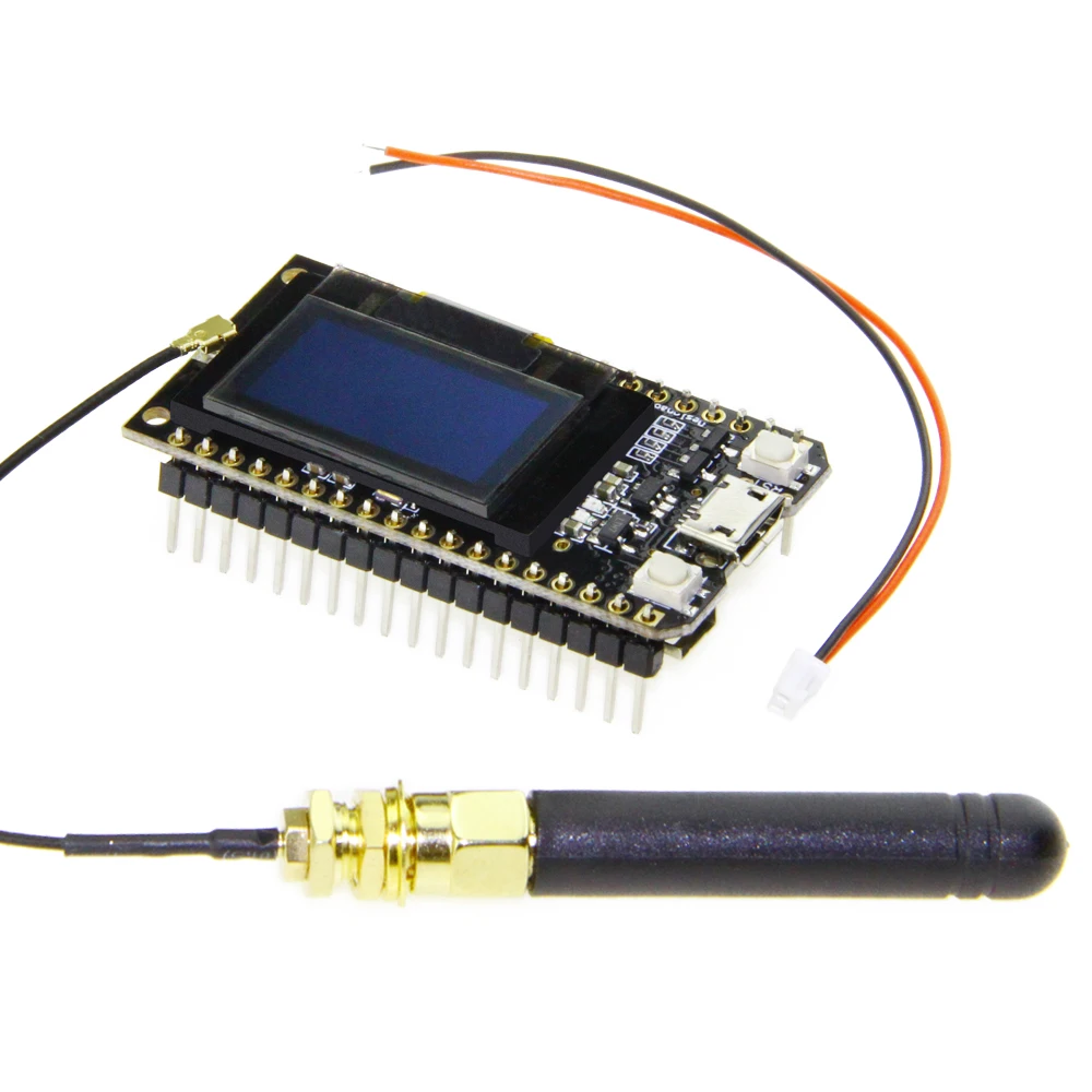 TTGO LORA32 868/915 МГц ESP32 LoRa OLED 0,96 дюймовый синий дисплей Bluetooth wifi ESP32 ESP-32 модуль с антенной