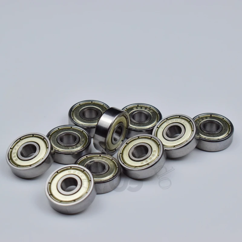 626ZZ 6*19*6 мм 10 шт. ABEC-5 подшипники 10 шт. металлический герметичный Миниатюрный подшипник 626 626Z 626ZZ хромированный стальной подшипник