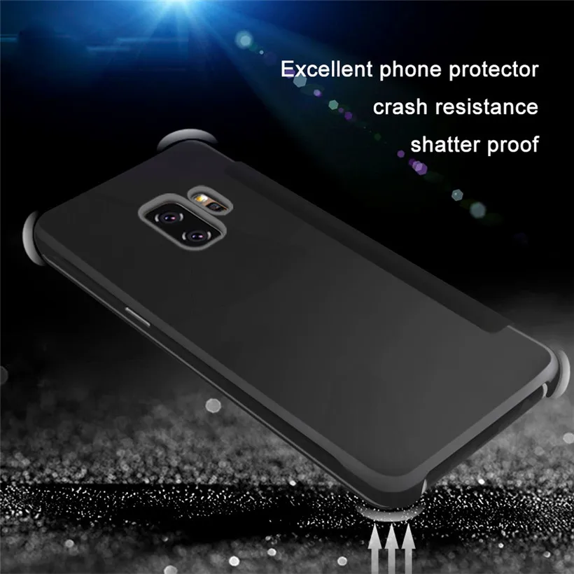 CARPRIE роскошный умный зеркальный флип-чехол для samsung Galaxy S9 6,2 дюймов пылезащитный чехол