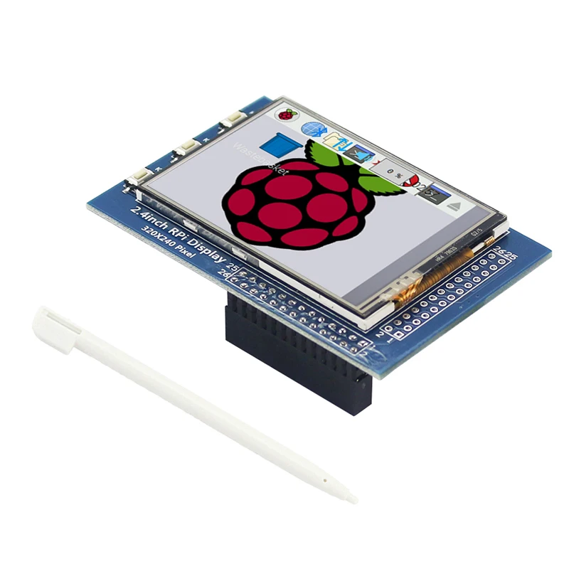 Raspberry Pi 4 Экран дисплея 2,4/2,8 дюймов Raspberry Pi 3 Сенсорный экран 320*240 на тонкопленочных транзисторах на тонкоплёночных транзисторах ЖК-дисплей для Raspberry Pi 4 3 Модель B 3B плюс