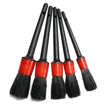 5 шт. Авто детальная кисть Набор для автомобиля Мотоцикл чистящие колеса приборной панели вентиляционные отверстия TD326