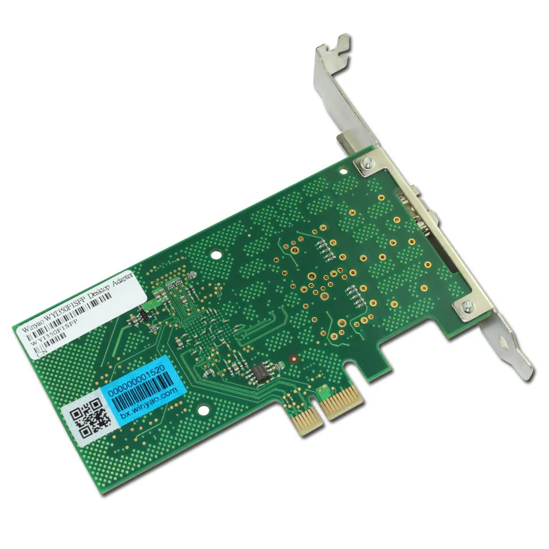 PCI Express X1 1000 Мбит/с гигабитная Ethernet Lan волоконная сетевая карта для I350 SFP Nic|pci-express