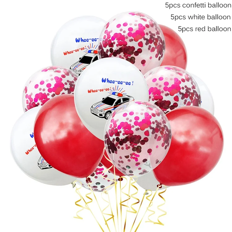 Йориу 15 шт. воздушный шар в виде машинки воздушный грузовик латексные конфетти для воздушного шара воздушные шары для дня рождения вечерние украшения дети ребенок душ мальчик Babyshower - Цвет: 5