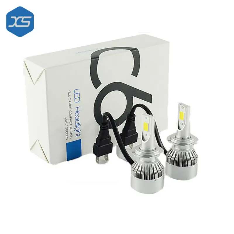 

H7 Led Vision Headlight 12V 36W H7 6000K Auto Lamp H7 H8 H9 H11 H3 9005 9006 880 881 H10 Auto Light Bulbs h27 led bulb