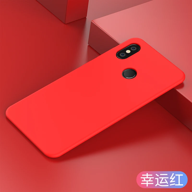 Xiaomi Mi Max 2 Чехол, ALIVO мягкое жидкое Гладкий Силикон+ mi crofiber внутри крышки для Xiaomi mi x 2 s полная Защита задняя крышка - Цвет: 8