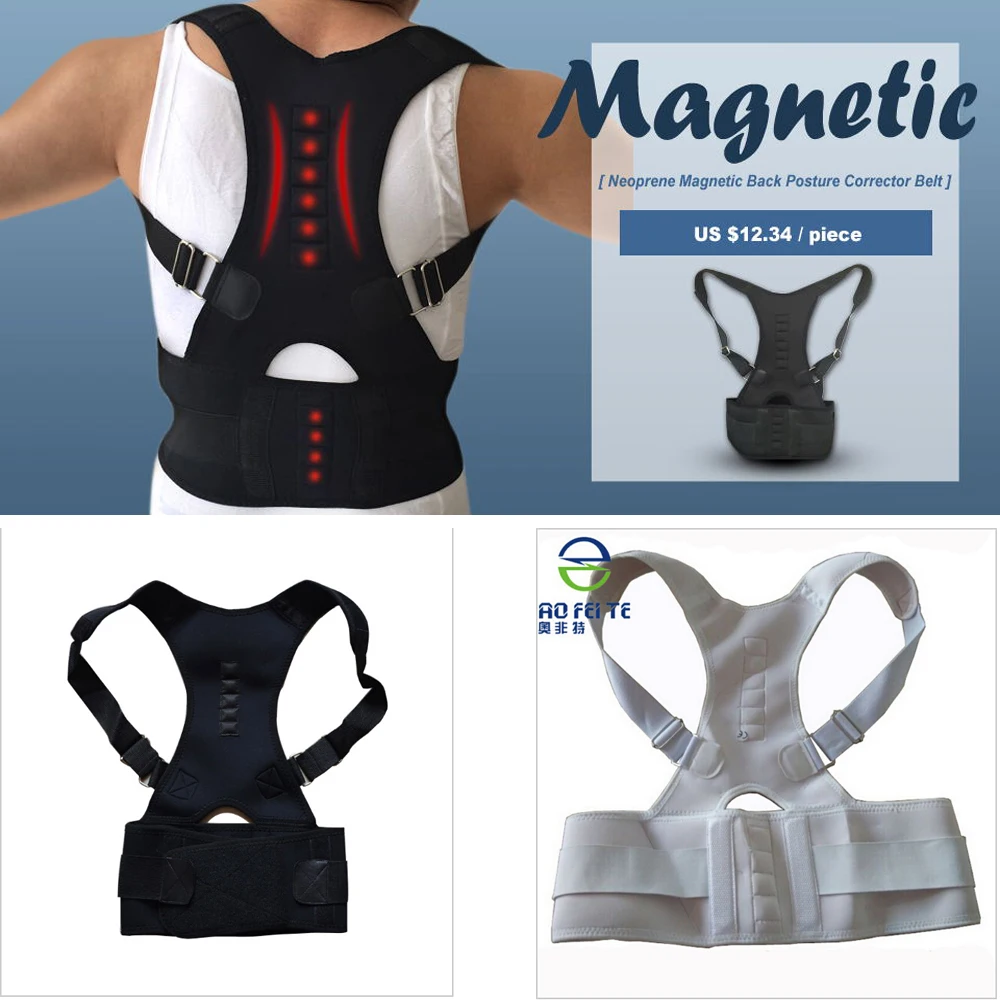 Men And Women Magnetic Corrector Postural Lumbar Corset Brace Belts 