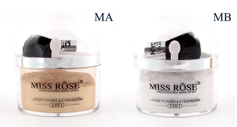 Miss rose make up новая лицевая основа матовая покрытая россыпью минеральная контурная пудра для лица макияж