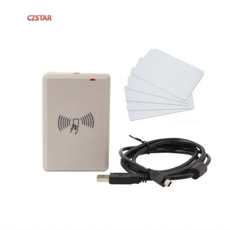 

usb desktop keyboard emulation rfid uhf reader czstar support ISO18000-6C protocol free sample card for access control