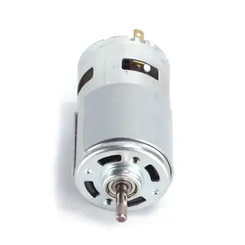 

795 DC Motor Large Torque High Power DC12V-24V Universal Motor Double Ball Bearing Mute High Speed Round Axis DC12V -24V