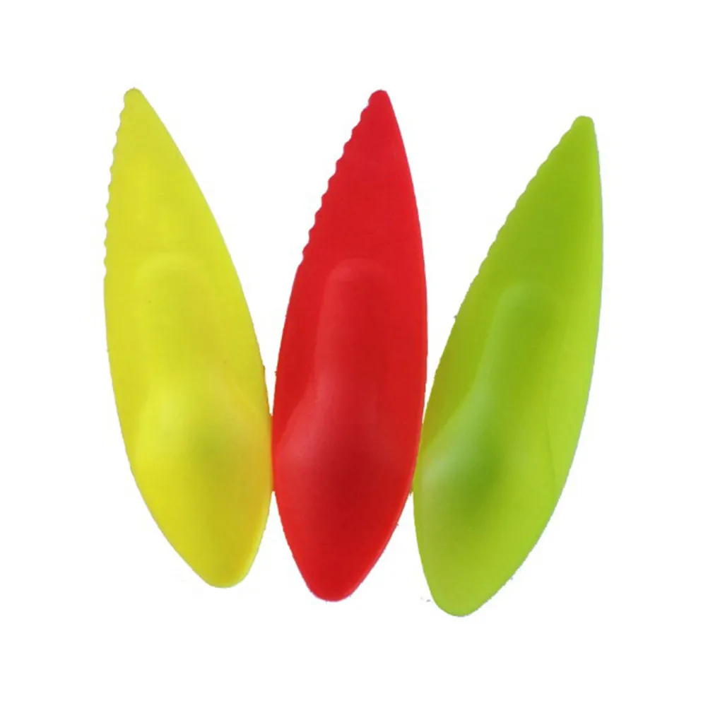 

6 pcs/set Plastic Kiwi Spoon 11.5*3cm 2 in 1 Kiwi Dig Spoon Scoop Candy Color Fruit Knife Slicer Peeler Cutter